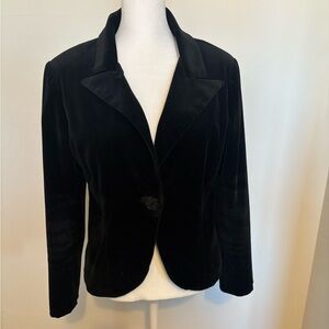 ARDEN B. Classic Black Blazer Size L